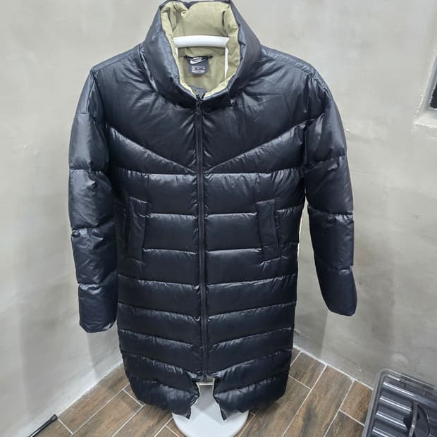 나이키 롱패딩.경량패딩m