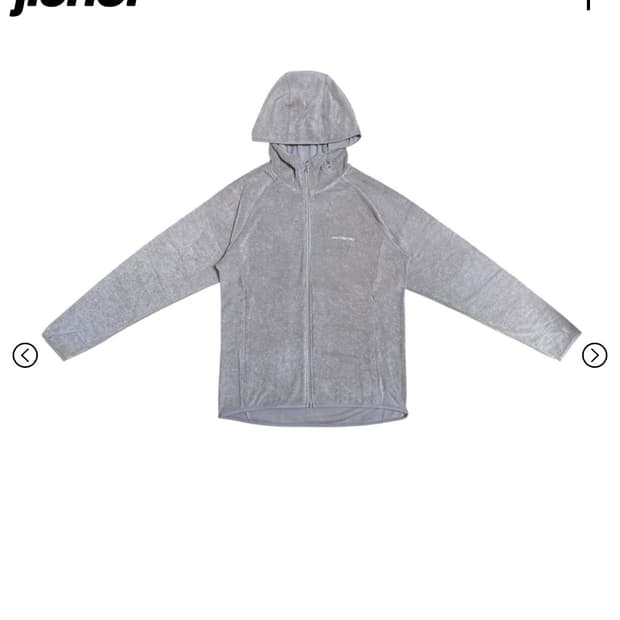 지초이 컴포트 벌스데이에디션 후드집업 그레이 구해요!!