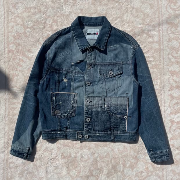버카루 빈티지 y2k 트러커자켓