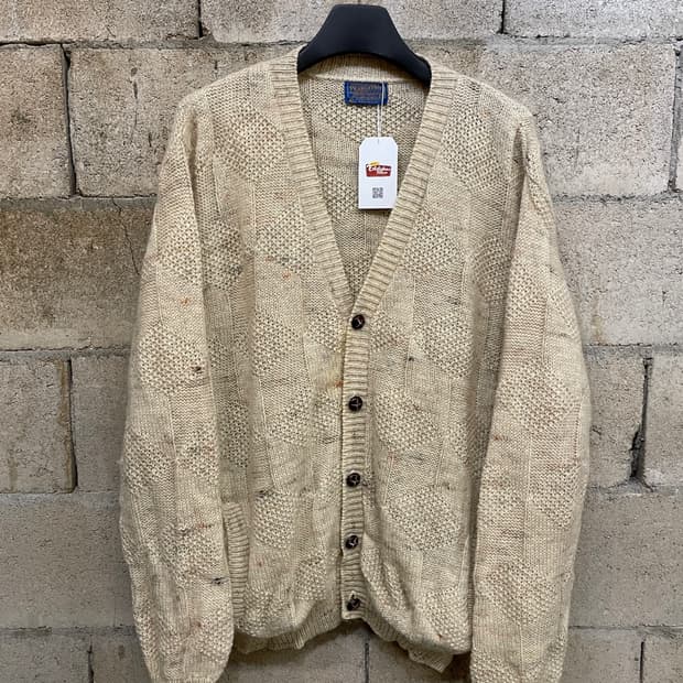 펜들턴 울 니트 가디건