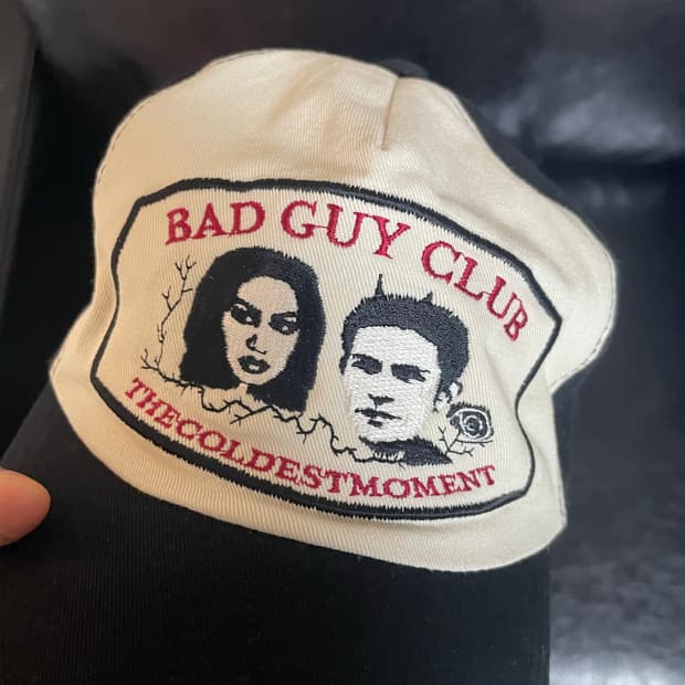 더콜디스트모먼트 BAD GUY CLUB 볼캡