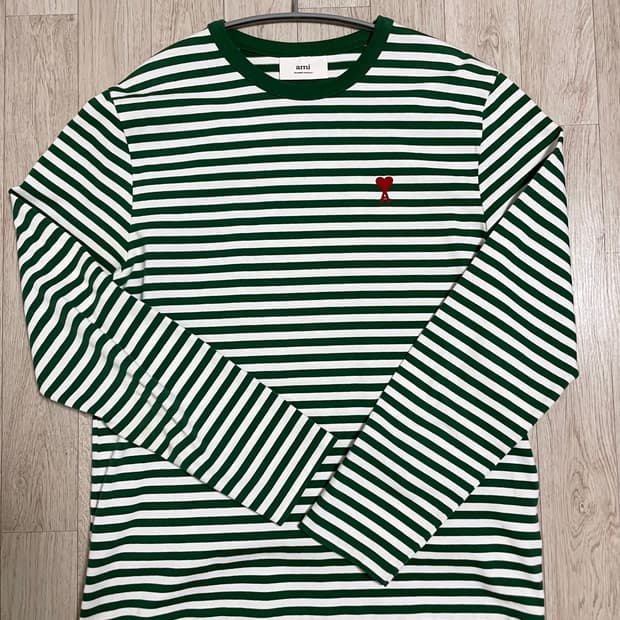 Ami 롱슬리브 그린 L