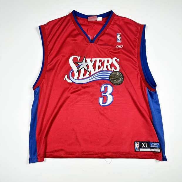 리복 NBA필라델피아 아이버슨 올드 스윙맨 XL