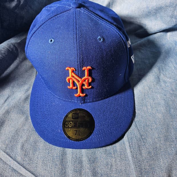 뉴에라 59FIFTY 메츠 블루 캡
