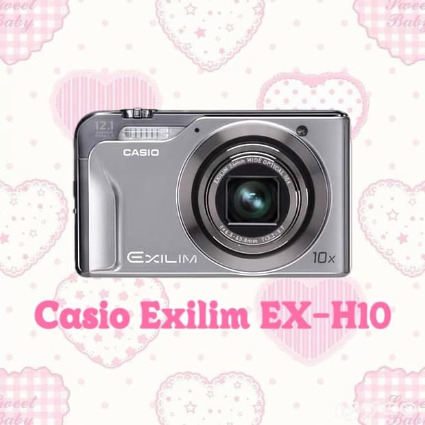 [*민트급⚡️/작례⭕️] 카시오 엑슬림 EX-H10 디지털 카메라 디카