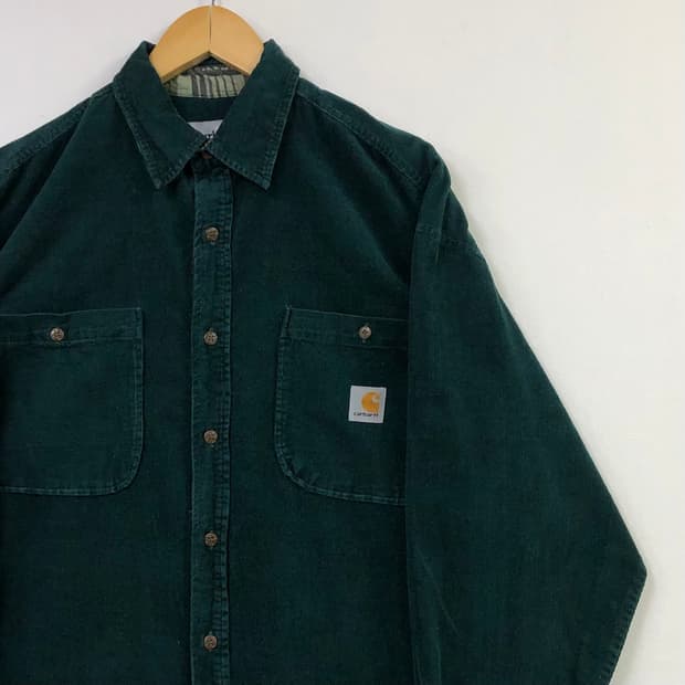 XL 칼하트 코듀로이 셔츠