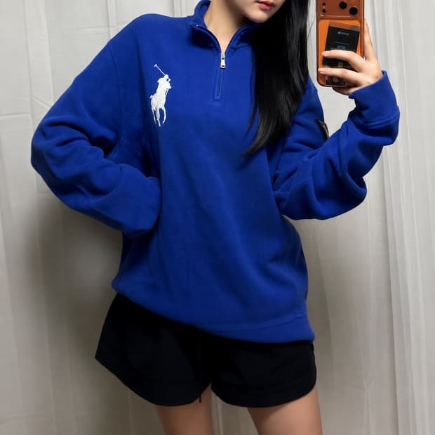 폴로랄프로렌 빅포니 하프집업