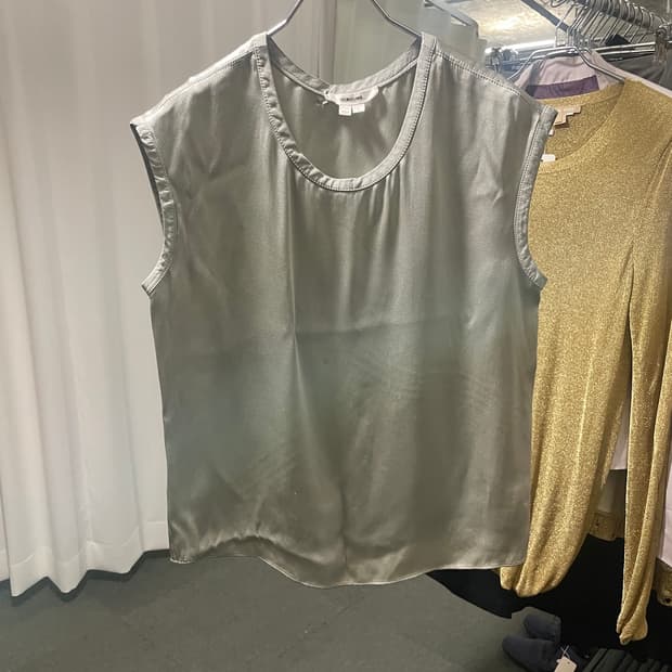 Helmut Lang viscose sleeveless