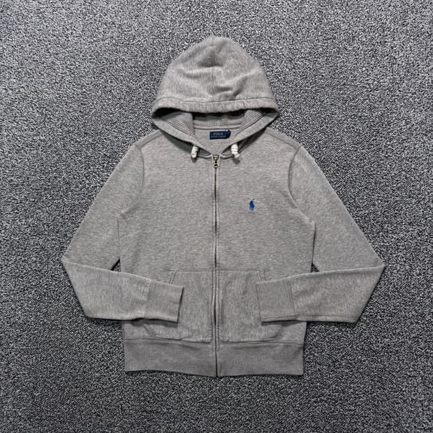 Name : 폴로 랄프로렌 시그니처로고 그레이컬러 후드집업 :) 