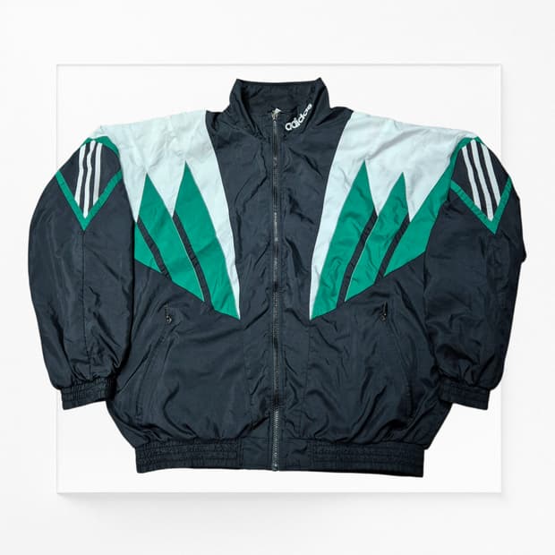 [올드 빈티지🔥] 90s 아디다스 올드스쿨 나일론 윈드브레이커