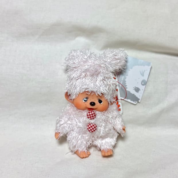 고전 모코모코 토끼 마이치치 키링