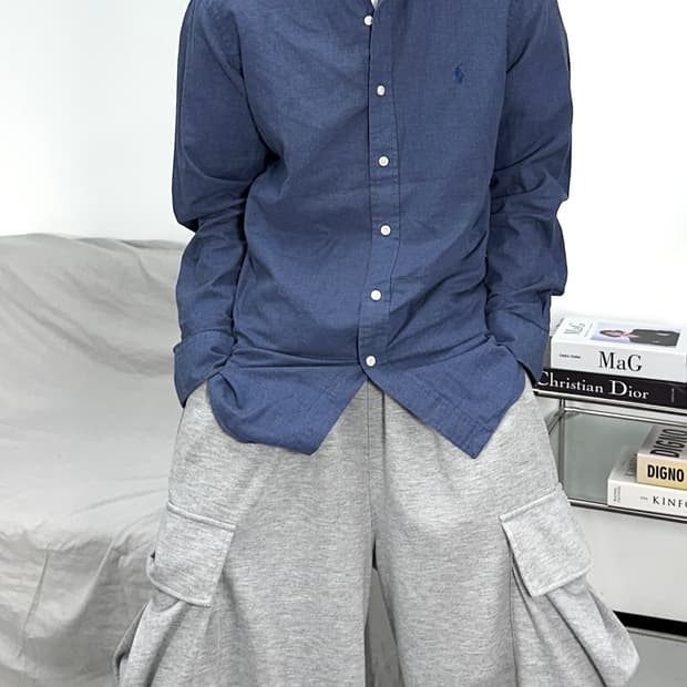 폴로 랄프로렌 딥 네이비 포니 셔츠 M