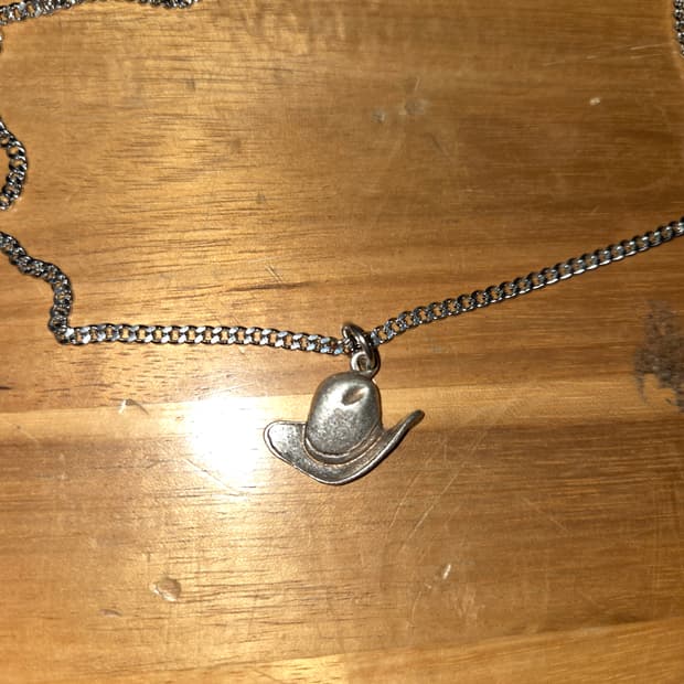 모자 펜던트 목걸이