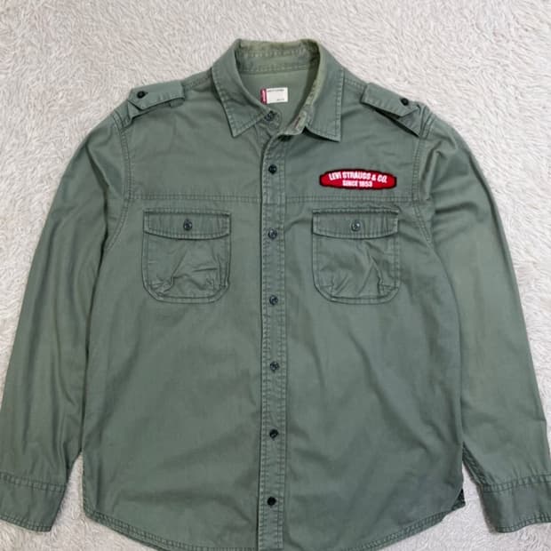 리바이스 빈티지 밀리터리 셔츠/#2700