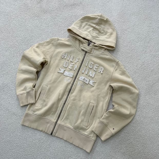 10 타미힐피거 키즈 후드 집업 0319M