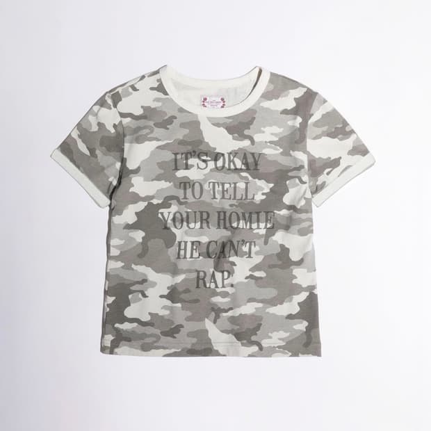 스컬프터 Nothing But The Truth Tee Ash Camo