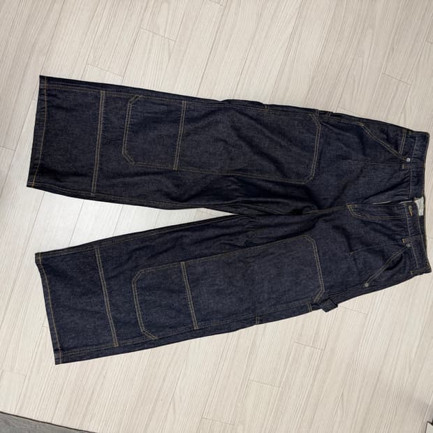 비긴202 더블니 데님