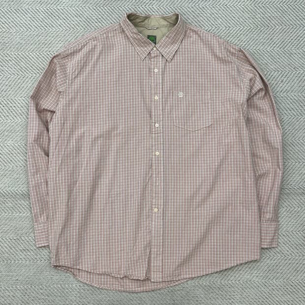 팀버랜드 원포켓 체크 셔츠 r2887