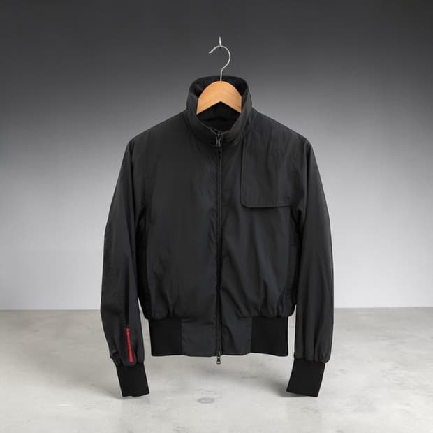 42/ 프라다 00AW 스포츠 패커블 플라이트 자켓