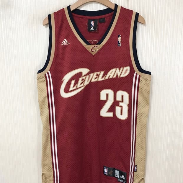 NBA 아디다스 클리블랜드캐벌리어스 스윙맨져지 M(105) #23 르브론