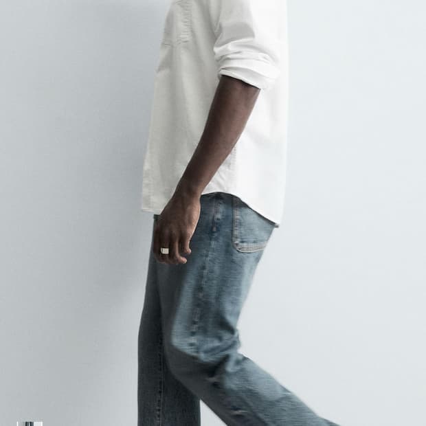 새상품) 자라 진 플레어핏 32