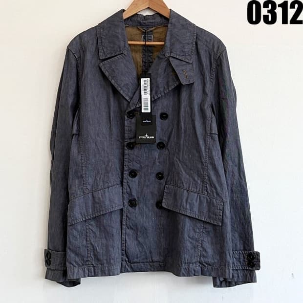 Cp컴퍼니 린넨 블레드 더블 브레스트 자켓 L 0312 