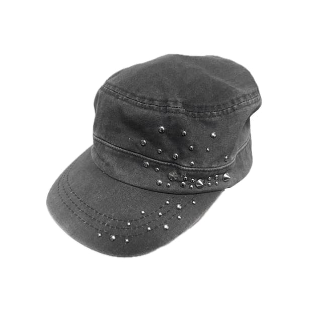 unknown, y2k grunge stud cap