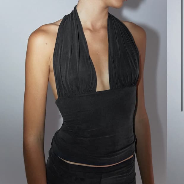 팔로마울 모핏 홀터넥 블랙 색상 S