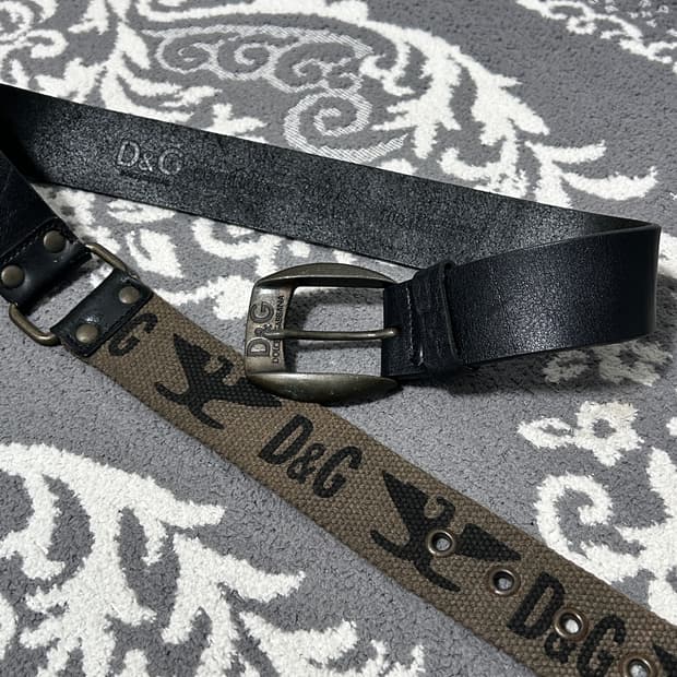 00‘s 돌체앤가바나 밀리터리 하이브리드 벨트