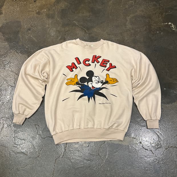 1970s MICKY sweatshirts 디즈니 맨투맨 스웻셔츠 XL