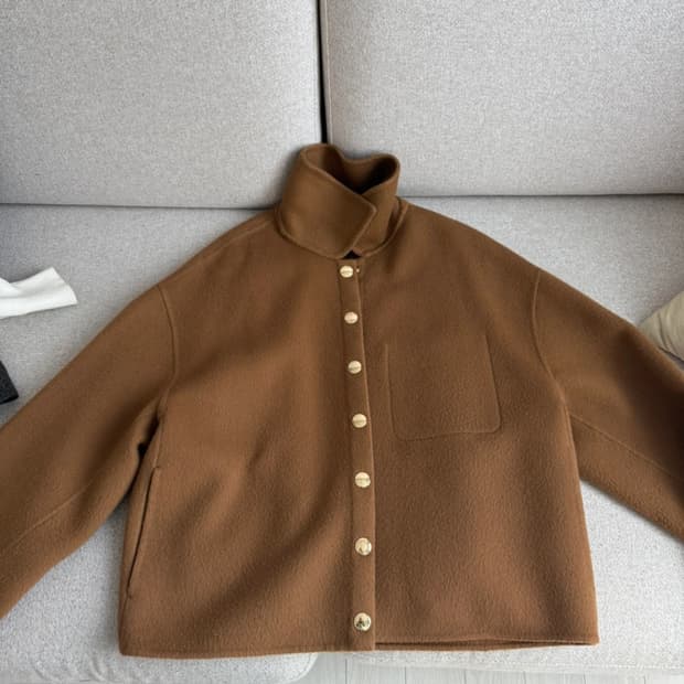 시스템 캐시미어 블렌드 자켓