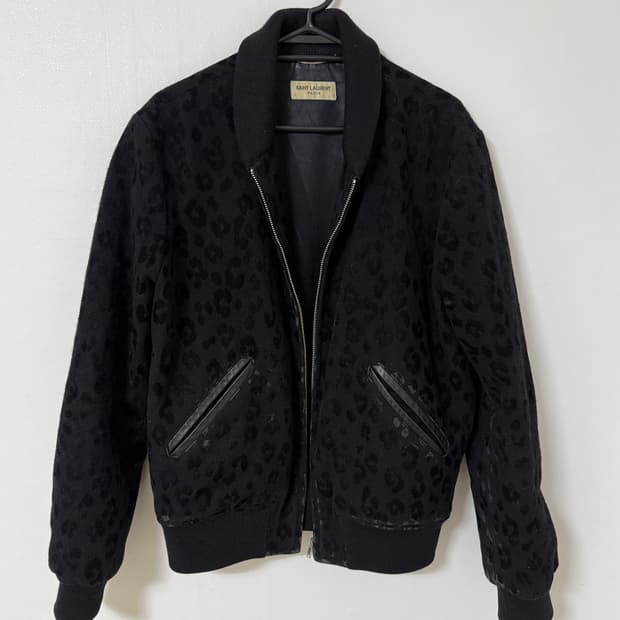 15FW 생로랑 레오파드 자켓 