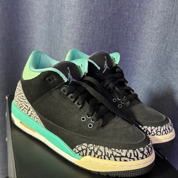 에어 조던 3 레트로 블랙 민트 (티파니)