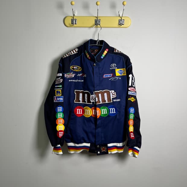 vintage m&m racing jacket