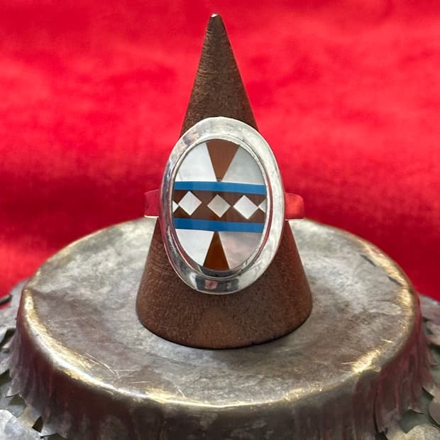 Zuni 925silver ring
