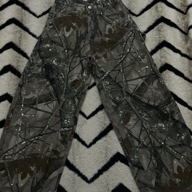 [여성M]빈티지 Dazy 리얼트리 카펜더 와이드 팬츠