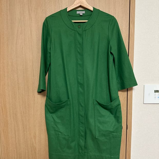 코스 cos 울 그린 원피스 
