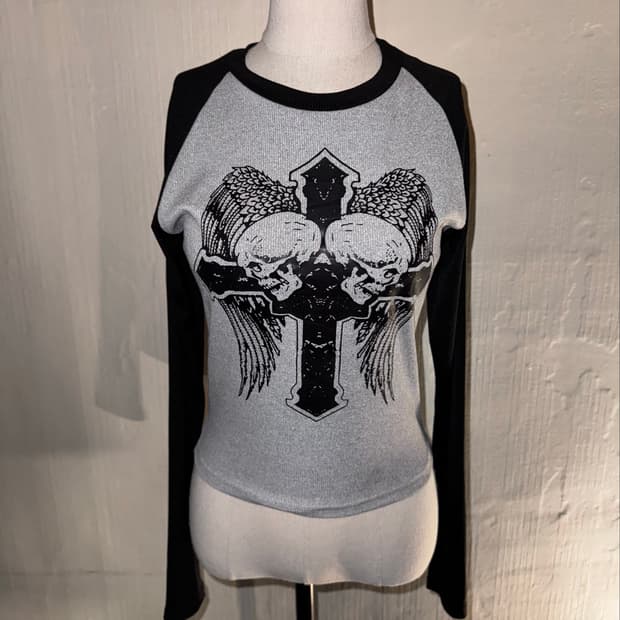 Dark Angel Skull Long Sleeve 