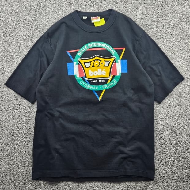1988 BOLLE 싱글스티치 반팔 티셔츠 ( L ) / 11467