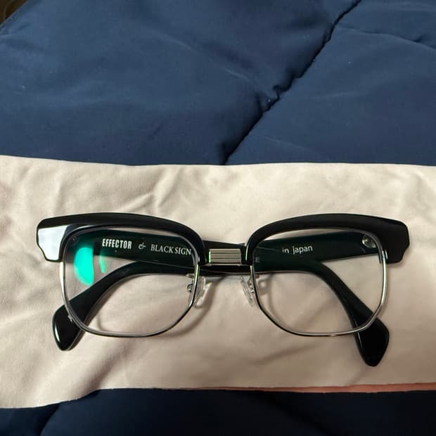 이펙터 x 블랙사인 프로비던스 안경