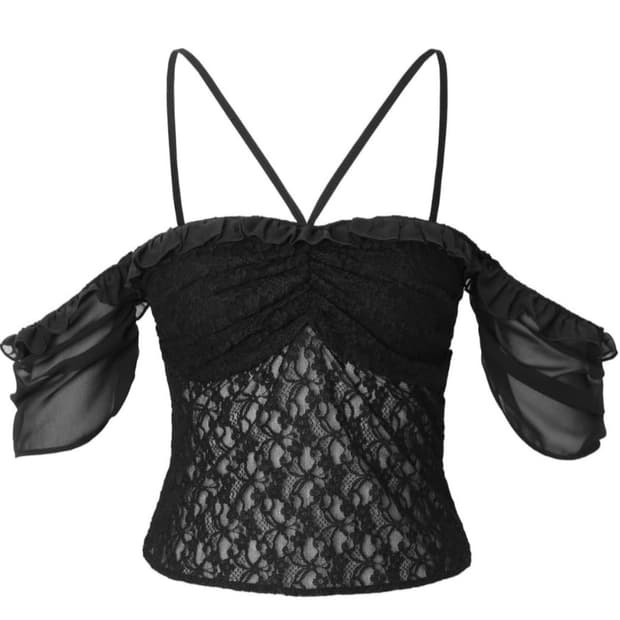 threetimes 멜리사 세트 melissa top skirt