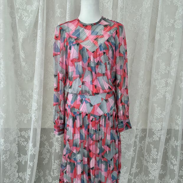 0) 새상품 코치 COACH 요크넥 원피스