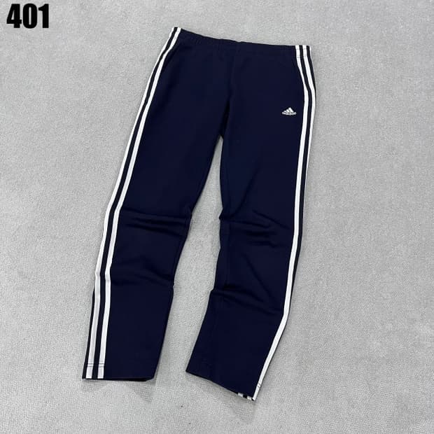 아디다스 네이비 삼선 바지 