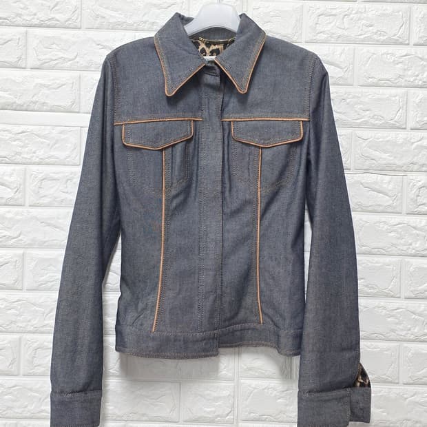 택포// 돌체앤가바나 여성 데님 자켓 매장판 M