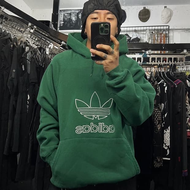 아디다스 올드스툴 오버핏 후드