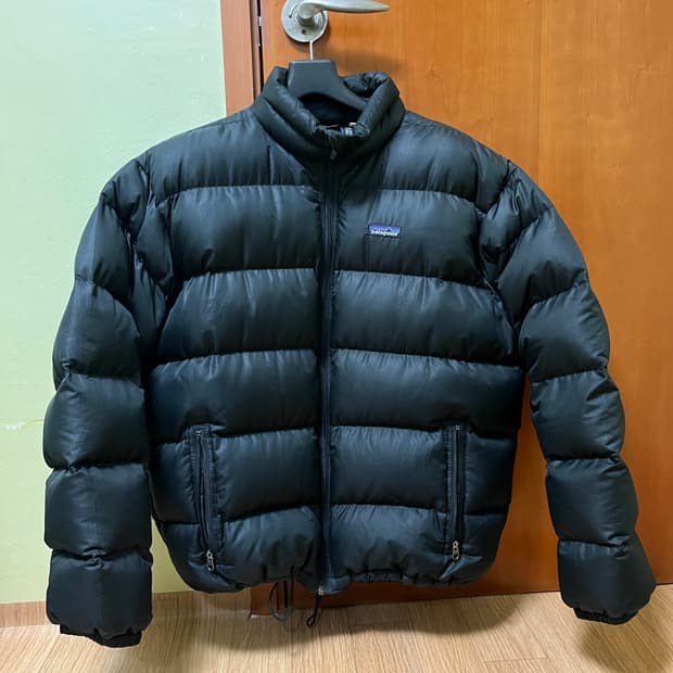 (L)00s 파타고니아 패커블 다운 패딩 블랙