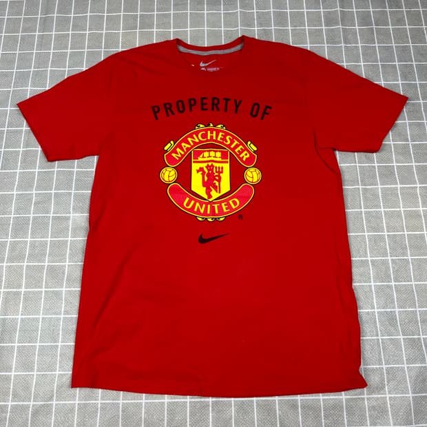 나이키 맨체스터 유나이티드 빅로고 반팔티 M