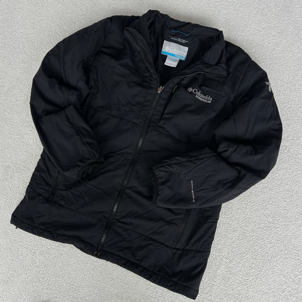 컬럼비아 티타늄 블랙 바람막이 m