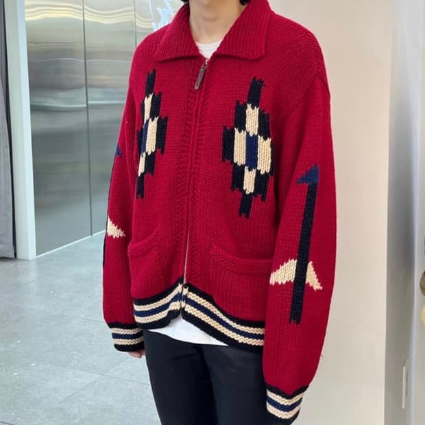 Burden Knitting Mills 80’s 가디건