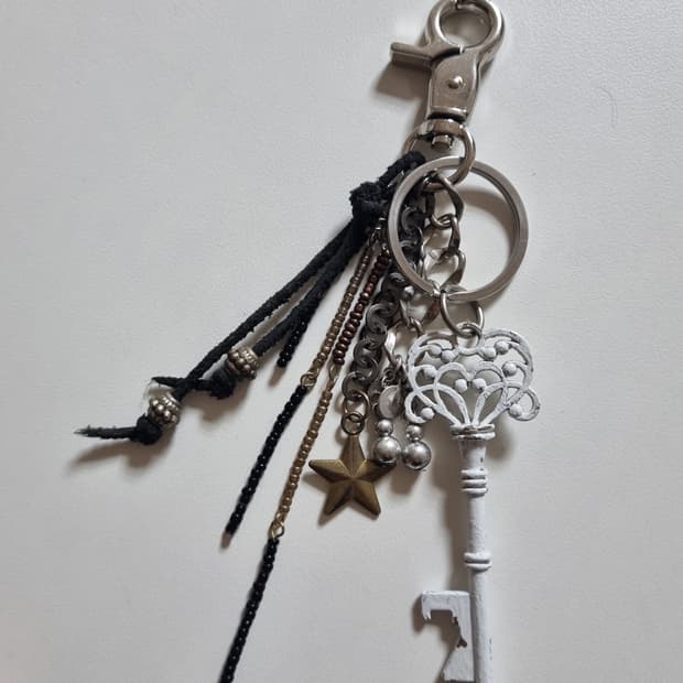 빈티지 커스텀 키링